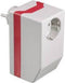 Strapubox SG 1022 Stekkerbehuizing 121 x 66 x 55 Kunststof Zwart 1 stuk(s)