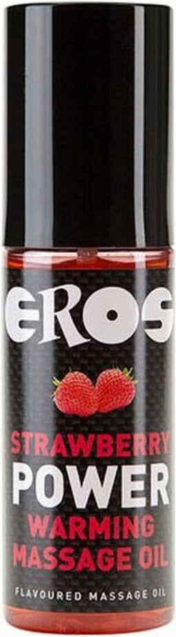 Strawberry Power Warming Massage Oil 100 ml