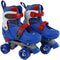 Street Rider Rolschaatsen Blauw Verstelbaar, Maat 27-30