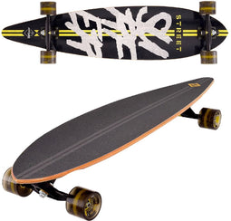Street Surfing Longboard Pintail Road Line 101cm