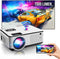 Strex Beamer - HD 1920x1080P - 7000 Lumen - Streamen Vanaf Je Telefoon Met WiFi - Mini Projector - Incl. 100