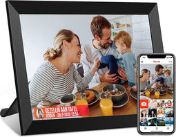 Strex Digitale Fotolijst met WiFi - 10.1 Inch Touchscreen - Frameo software via App