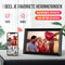 Strex Digitale Fotolijst met WiFi - 10.1 Inch Touchscreen - Frameo software via App