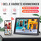 Strex Digitale Fotolijst met WiFi - 15.6 Inch Touchscreen - Full HD 1920x1080 - Frameo software via App