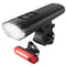 Strex Fietsverlichting Set LED 1600 lumen - Fietslamp Voorlicht & Achterlicht - Fietslampje - Fietsverlichting USB Oplaadbaar