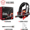 Strex Gaming Headset met Microfoon Rood - PC + PS4 + PS5 + Xbox One + Xbox Series