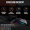 Strex Gaming Muis met RGB LED - 3200 DPI - 7 Knoppen - Windows en MAC - Game Muis