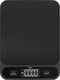 Strex Keukenweegschaal Digitaal - Weegschaal Keuken - 1 g tot 10 kg - Tarra Functie - Inclusief Batterijen - Zwart