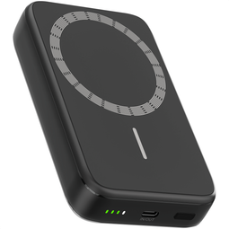 Strex Magsafe Powerbank - 12.000 mAh - Magnetisch - Draadloze Qi Snellader - 20W Snellader - USB-C - LED Indicatie - Universele Powerbank geschikt voor o.a. iOS/Android