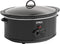 Strex Slowcooker 3.5L - Uitneembare Keramische Binnenpan - Warmhoudfunctie - Slow Cooker - Zwart