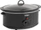 Strex Slowcooker 6.5L - Uitneembare Keramische Binnenpan - Warmhoudfunctie - Slow Cooker - Zwart
