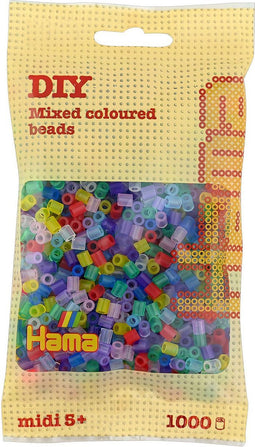 Strijkkralen 1000 Stuks Doorzichtig Assortie