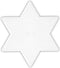 Strijkkralen Grondplaat Ster Groot