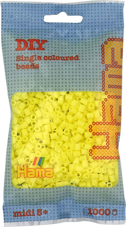Strijkkralen Hama - 1000 Stuks - Pastel geel