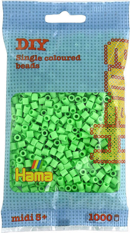 Strijkkralen Hama - 1000 stuks - Pastel groen