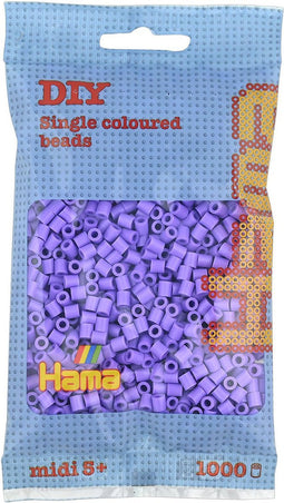 Strijkkralen Hama - 1000 Stuks - Pastel paars