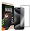 Striker Screenprotector geschikt voor Apple iPhone 15 Pro Glazen | Striker Xtreme Impact Screenprotector - Case Friendly