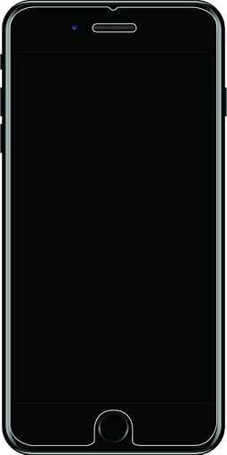 Striker Screenprotector geschikt voor Apple iPhone 7 Plus Glazen | Striker Screenprotector - Case Friendly
