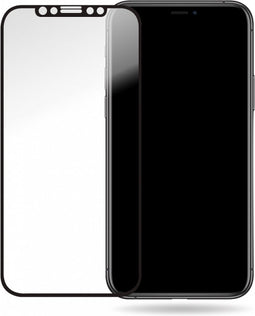 Striker Screenprotector geschikt voor Apple iPhone X Glazen | Striker Premium Screenprotector - Case Friendly - Zwart