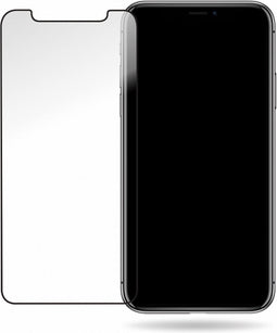 Striker Screenprotector geschikt voor Apple iPhone X Glazen | Striker Premium Screenprotector - Case Friendly - Zwart