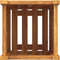 vidaXL - Plantenbak - met - voering - 31x31x50 - cm - massief - acaciahout