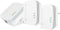 STRONG - Powerline 600 Kit Mini - Trio Prises CPL - Powerline Kit - 600 Mbps - Elke Box/Router Compatibel - 1 Ethernetpoort - Snelle Plug & Play Installatie - Overal Breedband Internet Toegang - Wit - 4 jaar garantie