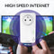 STRONG - Powerline Wifi 600 Kit - Duo Prise CPL Wifi - Powerline Kit - 600 Mbps/Wifi 300 Mbps - Compatibel met elke Box/Router - 1 Ethernetpoort + gefilterde aansluiting - Snelle installatie - Wit - 4 jaar garantie