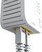 STRONG - Powerline Wifi 600 Kit - Duo Prise CPL Wifi - Powerline Kit - 600 Mbps/Wifi 300 Mbps - Compatibel met elke Box/Router - 1 Ethernetpoort + gefilterde aansluiting - Snelle installatie - Wit - 4 jaar garantie