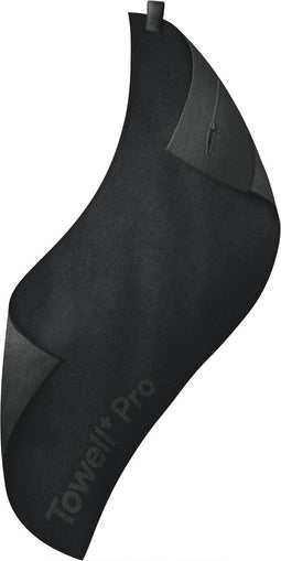 STRYVE - Fitness Handdoek - Zwart - 105x42,5cm - Towell+ Silver - Antimicrobial