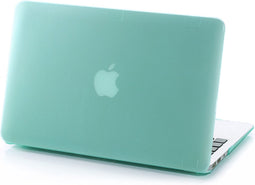 Lunso Geschikt voor MacBook Air 13 inch (2010-2017) cover hoes - case - Mat Lichtgroen