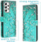 iMoshion Hoesje Geschikt voor Samsung Galaxy A53 Hoesje Met Pasjeshouder - iMoshion Design Softcase Bookcase - Blauw / Blossom