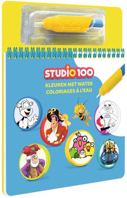 Studio 100 Kleuren met Water Kleurboek