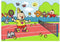 Studio 100 Legpuzzel Bumba Tennis 34 Cm Karton Blauw 6 Stuks