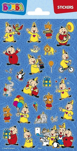 Studio 100 Stickerset Bumba Junior Blauw 26 Stuks