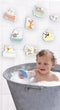 Studio Circus badspeelgoed badfiguren, educatief speelgoed in opbergnetje - peuter kleuter speelgoed