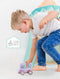 Studio Circus Houten Activiteitenauto Panda Paars
