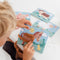 Studio Circus puzzel 4 in 1 boerderij - educatief peuter speelgoed - kinderpuzzel 4x6x9x16 stukjes leren puzzelen - cadeautip puzzel 3 jaar en ouder