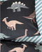 Studio Ditte Dekbedovertrek Dinosaurus Junior 120x150cm - Zwart