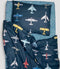 Studio Ditte Hoeslaken Flow 90x200cm - Blauw