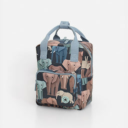 Studio Ditte Rugzak Olifant S - Bruin/Blauw