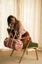 Studio Ditte Weekendtas Kersen 43x21x21cm - Terracotta