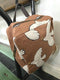 Studio Loco Waterproof Kleuterrugzak Bird - 26x23x13cm - Bruin