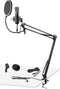 Studio microfoon - Vonyx CMS400 - Met verstelbare arm, shockmount en popfilter