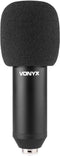 Studio microfoon - Vonyx CMS400 - Met verstelbare arm, shockmount en popfilter