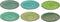 Studio Tavola Dinerborden Summer Green ø 26.5 cm - 6 stuks