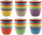 Studio Tavola - Koffiemok - 6 Stuks - Zonder Oor - Aardewerk - 340 ML - Sardegna