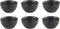 Studio Tavola Kommen Black Tie ø 14 cm - 6 stuks