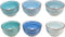 Studio Tavola Kommen Ocean Blue ø 14 cm - 6 stuks
