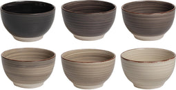 Studio Tavola Kommen Vintage Loft ø 14 cm - 6 stuks