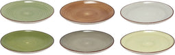 Studio Tavola Ontbijtborden Deep Forest ø 19 cm - 6 stuks